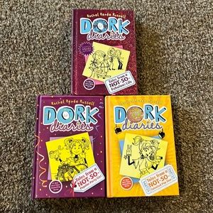 Dork Diaries set of books 1-3
